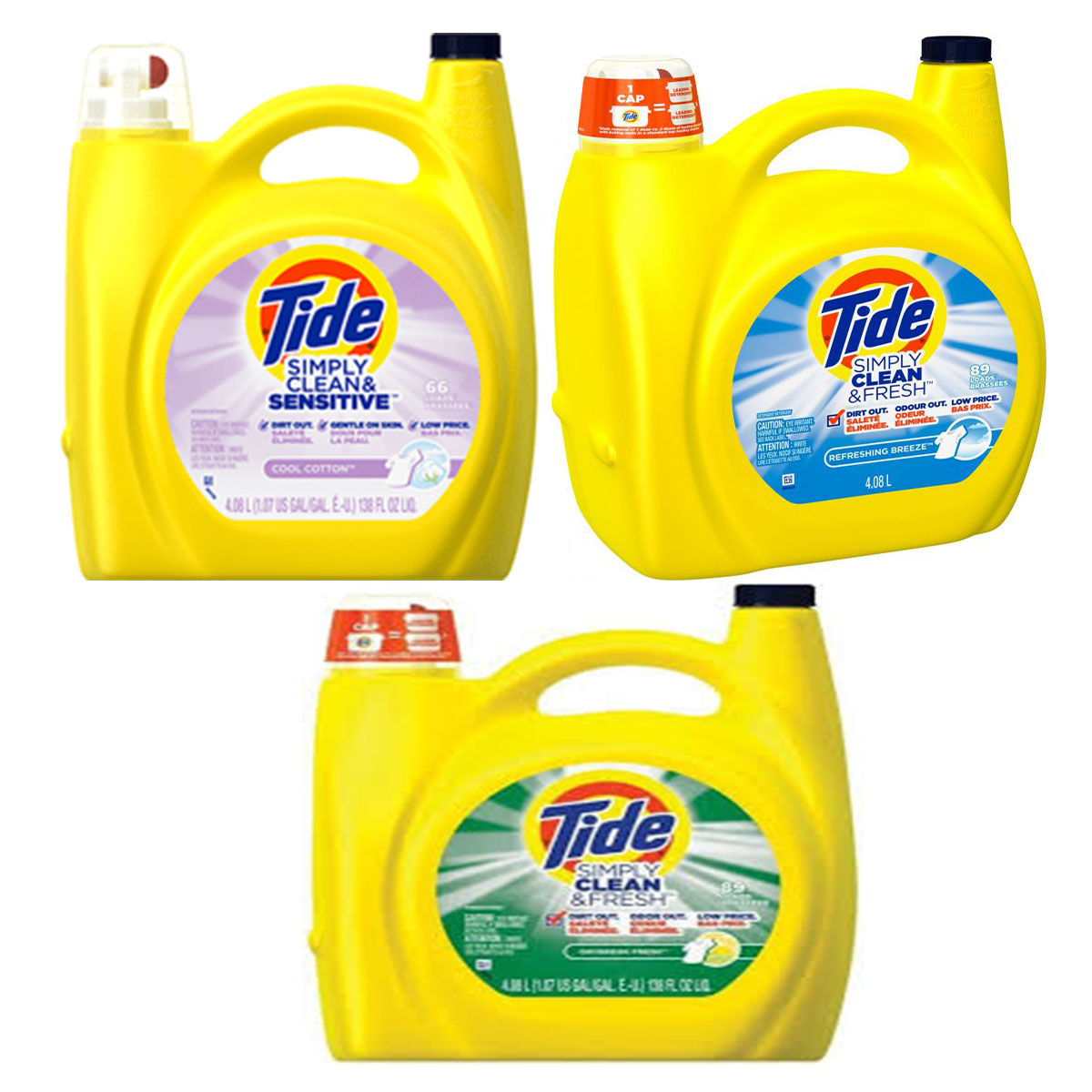 Tide Simply Clean & Sensitive Liquid Detergent