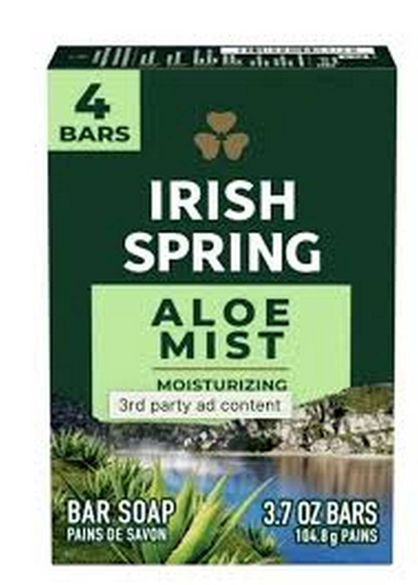 IRISH SPRING 4PK-3.7 OZ BAR SOAP - Cook Brothers