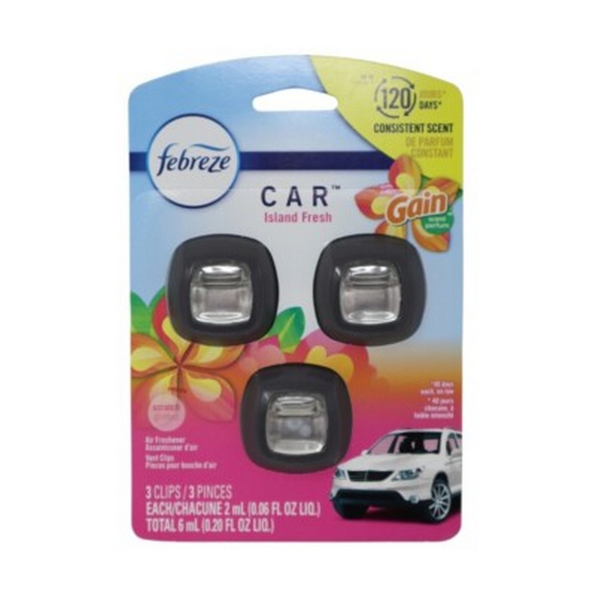 FEBREZE 3PK CAR AIR FRESHENER - Cook Brothers