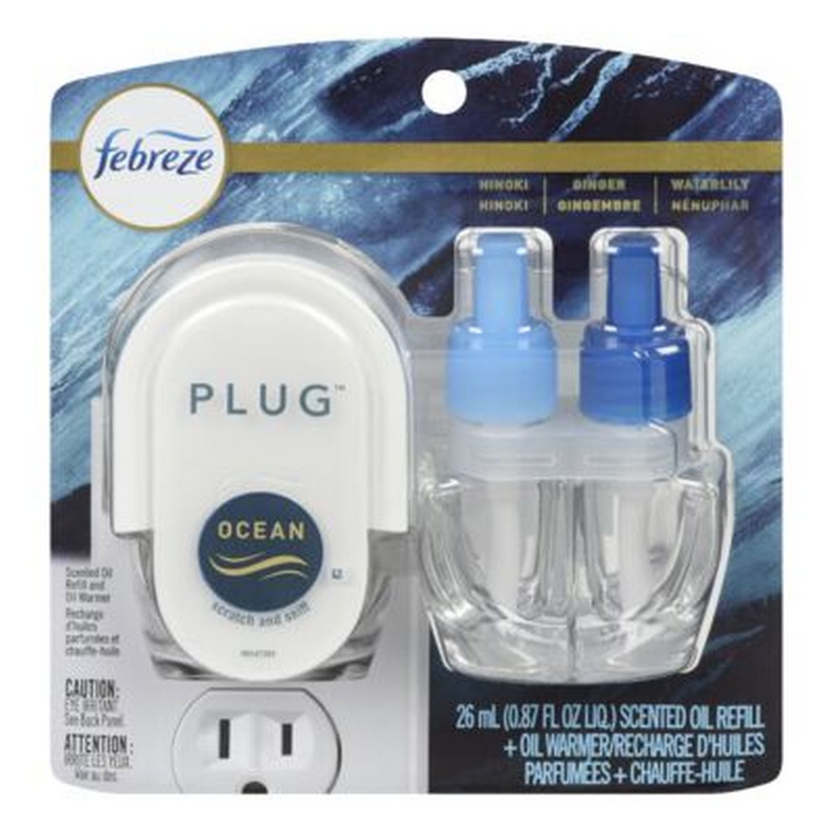 FEBREZE WARMER W/SCENTED OIL REFILL - Cook Brothers