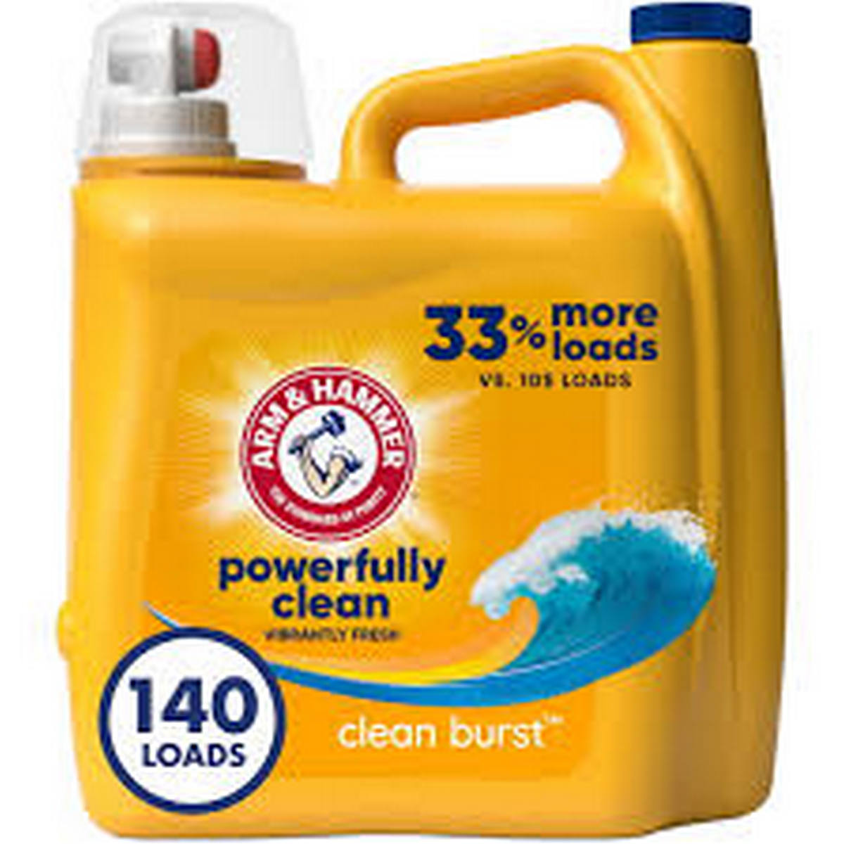 ARM & HAMMER 140 OZ LAUNDRY DETERGENT - Cook Brothers