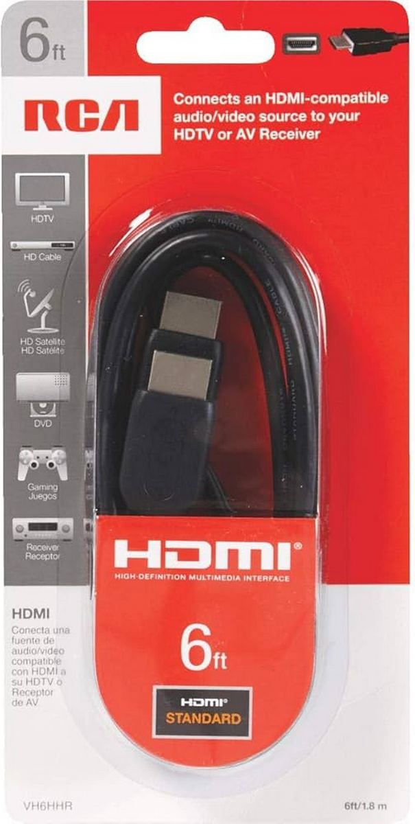 6FT RCA HDMI CABLE - Cook Brothers